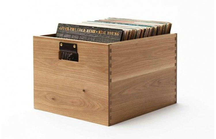 Dovetail Record Crates Vinyl Record Storage Solutions