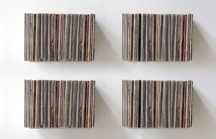 UBD Floating Shelves for Vinyl Record Storage Ideas