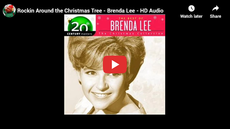 13 - Merry Christmas from Brenda Lee - Best Holiday Vinyl Records