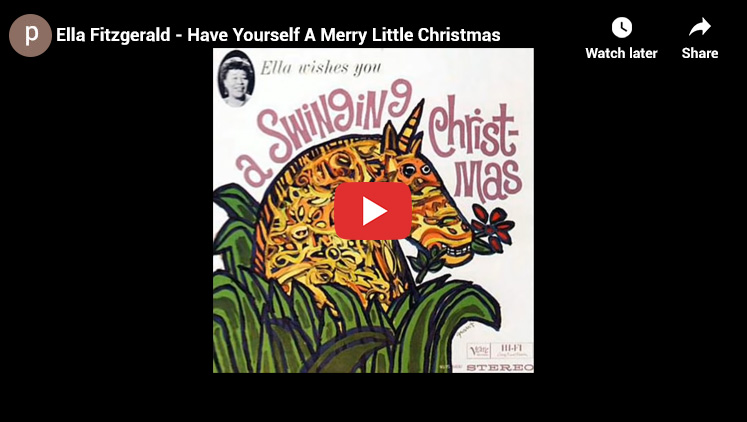 14 - Ella Wishes You A Swinging Christmas by Ella Fitzgerald - Best Christmas Vinyl Records