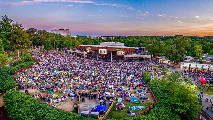 #16 - Merriweather Post Pavilion Columbia, MD - Top US Outdoor Music Venues