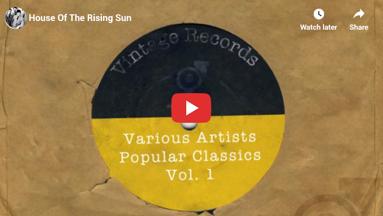 3. The Animals - House of the Rising Sun - Top Songs of the 1960s