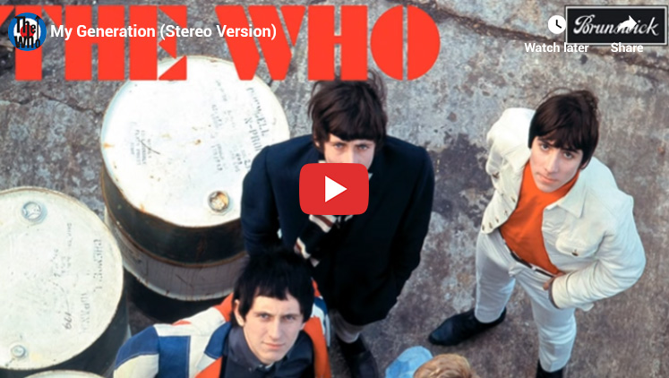 30. The Who - My Generation - Best 1960s Songs