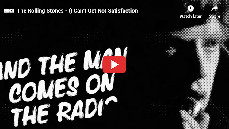 7. The Rolling Stones - I Can't Get No Satisfaction - Top 1960s Songs