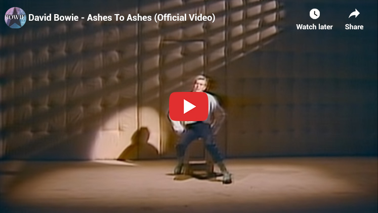 1980s Greatest Hits # 6 David Bowie Ashes to Ashes