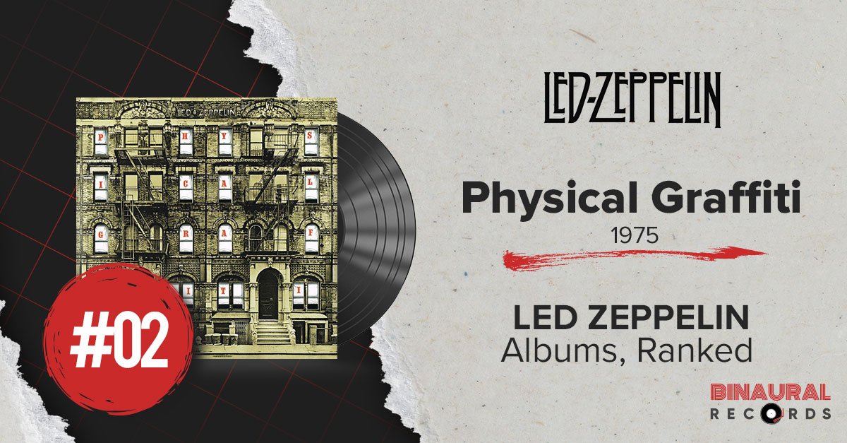 Led Zeppelin Albums Ranked: #2 - Physical Graffiti (1975)