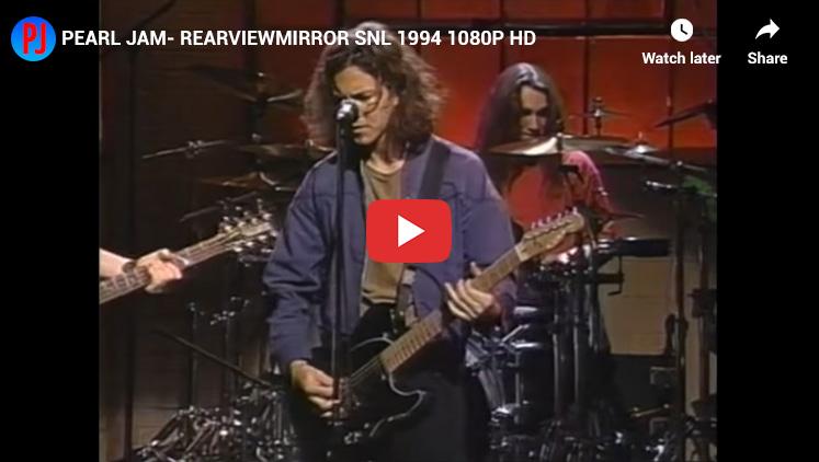 #5 - Rearviewmirror - Most Popular Pearl Jam Songs