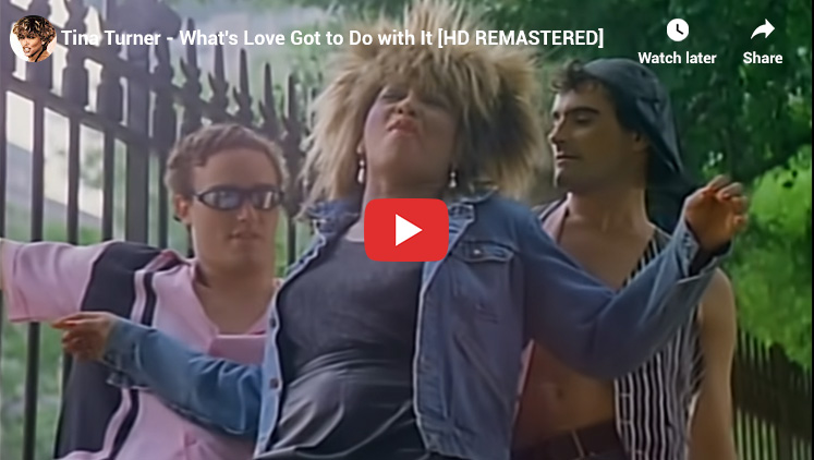 Best Songs of the 1980s # 40 Tina Turner What’s Love Got to Do with It