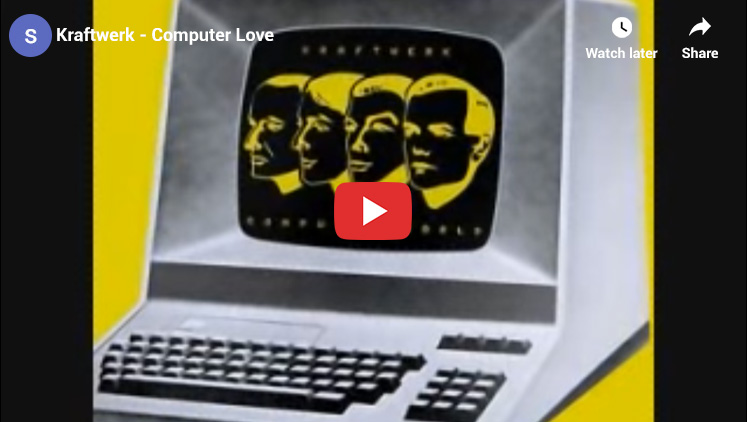 Most Popular Songs of the 1980s # 42 Kraftwerk Computer Love