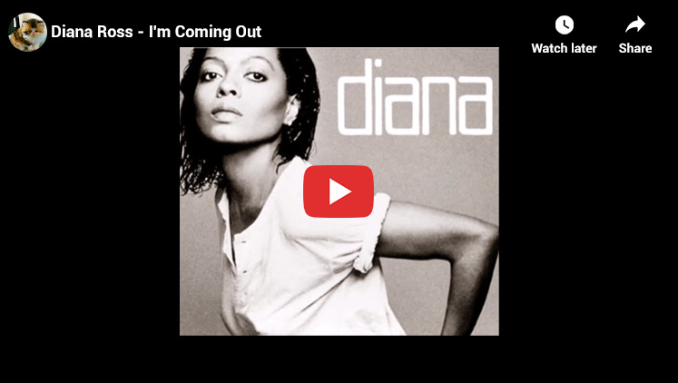 Top Songs of the 1980s # 38 Diana Ross I’m Coming Out