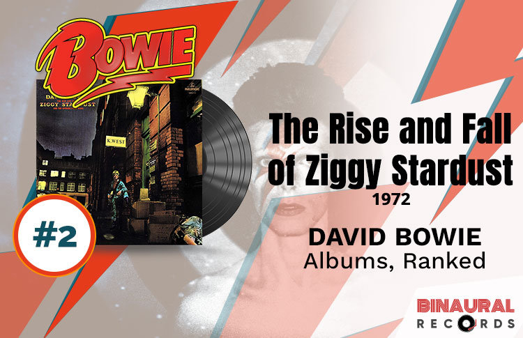 David Bowie Albums Ranked: #2 The Rise and Fall of Ziggy Stardust