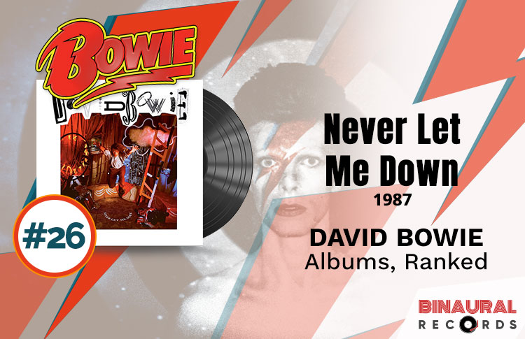 Top David Bowie Albums: #26 - Never Let Me Down