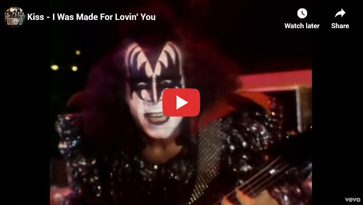 13. I Was Made For Lovin’ You by KISS - Best Songs 1970s