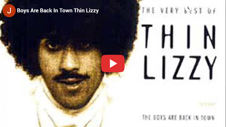 34. The Boys Are Back In Town by Thin Lizzy - Best Songs 1970s