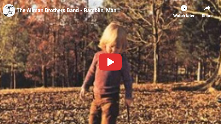 39. Ramblin’ Man by The Allman Brothers Band - Greatest Songs 1970s