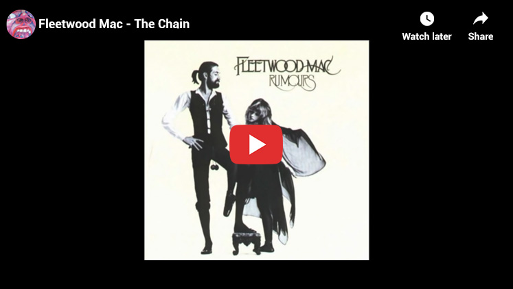 7. The Chain by Fleetwood Mac - Greatest Songs 1970s