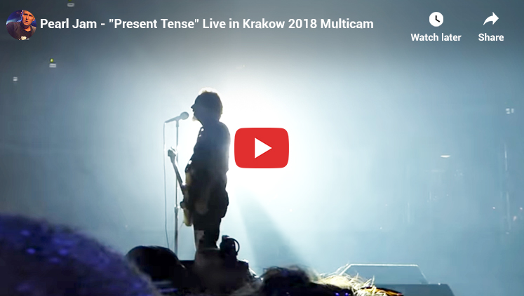 Watch Pearl Jam's Present Tense Live in Krakow 2018