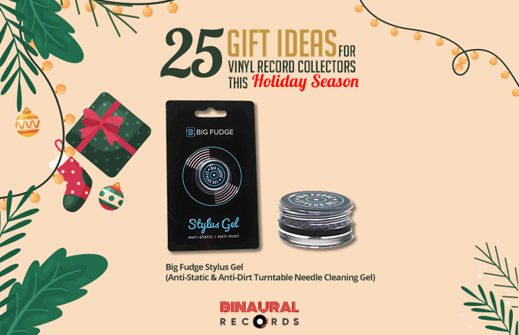 Turntable Stylus Cleaning Gel for a Stocking Stuffer Gift