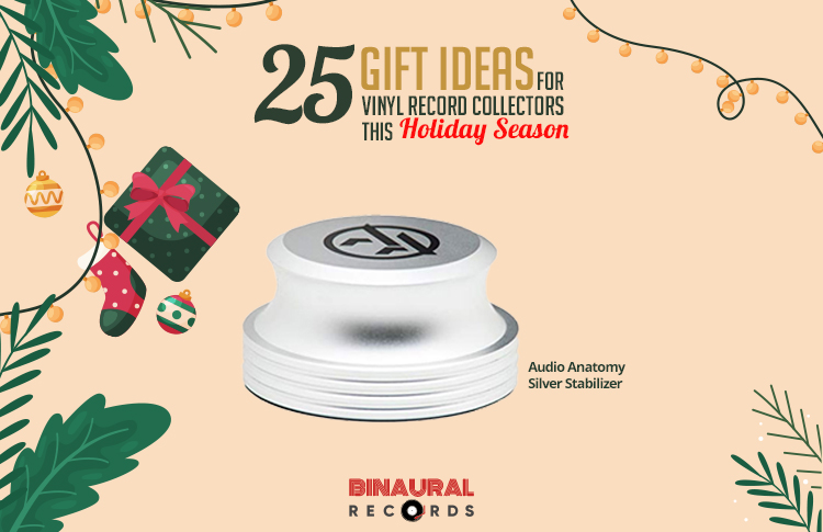 Christmas Gifts for Vinyl Collectors: Audio Anatomy Vinyl Record Weight Stabilizer